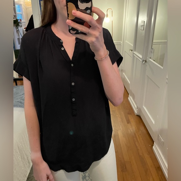 Point Sur Buttoned Blouse - Picture 2 of 3